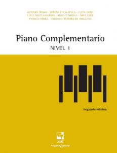 Carátula libro: Piano complementario nivel 1.  2da Edición