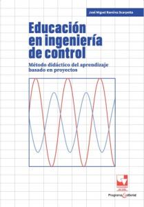 Carátula libro: Educación en ingeniería de control. Método didáctico del aprendizaje basado en proyectos