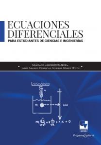 Portada libro: Ecuaciones diferenciales para estudiantes de Ciencias e Ingenierías