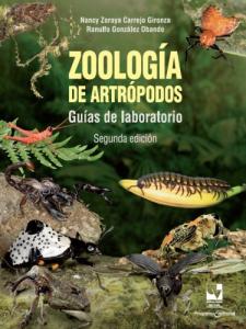 Portada libro: Zoología de artrópodos. Guías de laboratorio