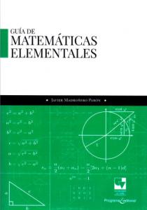 Portada libro: Guía de matemáticas elementales