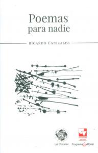 Carátula libro: Poemas para nadie