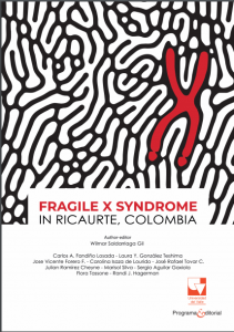 Carátula libro  Fragile X syndrome in Ricaurte, Colombia