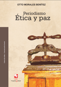 Carátula libro Periodismo ética y paz