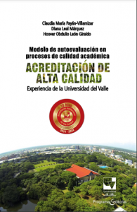 Caratula libro Modelo de autoevaluación en procesos de calidad académica.: Acreditación de alta calidad