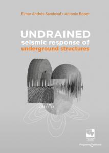 Carátula libro: Undrained seismic response of underground structures