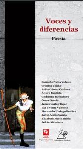Caratula libro Voces y diferencias poesías