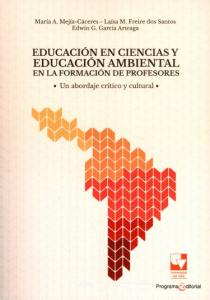 Carátula libro: Educación en ciencias y educación ambiental en la formación de profesores