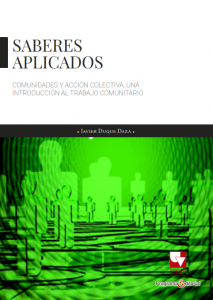 Carátula libro Saberes aplicados, comunidades y acción colectiva: Una introducción al trabajo comunitario