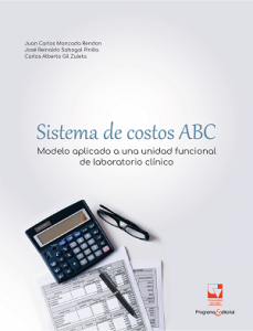 CARATULA LIBRO Sistemas de costos ABC: Modelo aplicado a una unidad funcional de laboratorio clínico