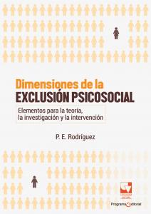 Caratula libro Dimensiones de la exclusión psicosocial. Elementos para la teoría, la investigación y la intervención