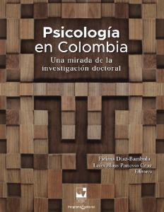 Caratula libro Psicología en Colombia Una mirada de las investigación doctoral
