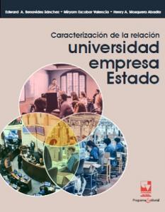 Caratula libro Caracterización de la relación universidad empresa Estado