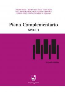 Carátula de libro: Piano Complementario Nivel 3