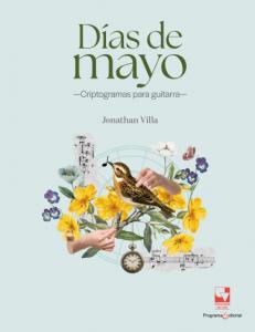 Carátula libro: Días de mayo. Criptogramas para guitarra